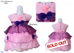 Dress kids haruni pink