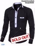 Kemeja steven black-kmja FA003