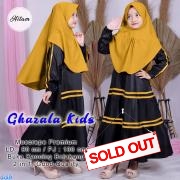 Ghazala Syari Kids hitam