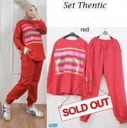 Set THENTIC red