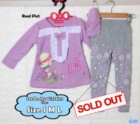 Set Pretty Girl 3in1 ungu