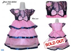 Dress kids delilah pink