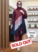 Set yonna maroon