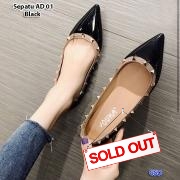 Sepatu AD 01 Black