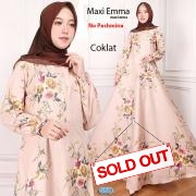 Maxi Emma coklat-maxi erma