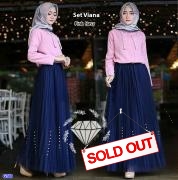 Set viana pink navy
