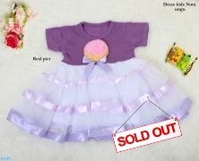 Dress kids nora ungu