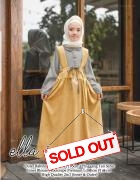 Gamis Ella kids kuning