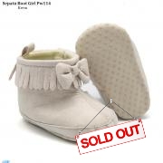 Sepatu Boot Girl Pw114 Krem