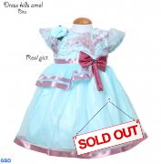 Dress kids amel biru