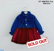 St Amora Tua 3in1 maroon