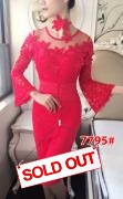 Dress import 7795 red