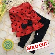 st love kids red