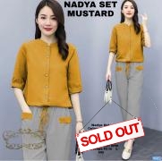 Nadya Set Mustard
