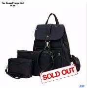 Tas Ransel Taiga 3in1 hitam