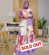 Gamis mawar ungu