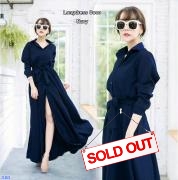 Longdress coco navy