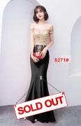 Longdress import 8271 hitam